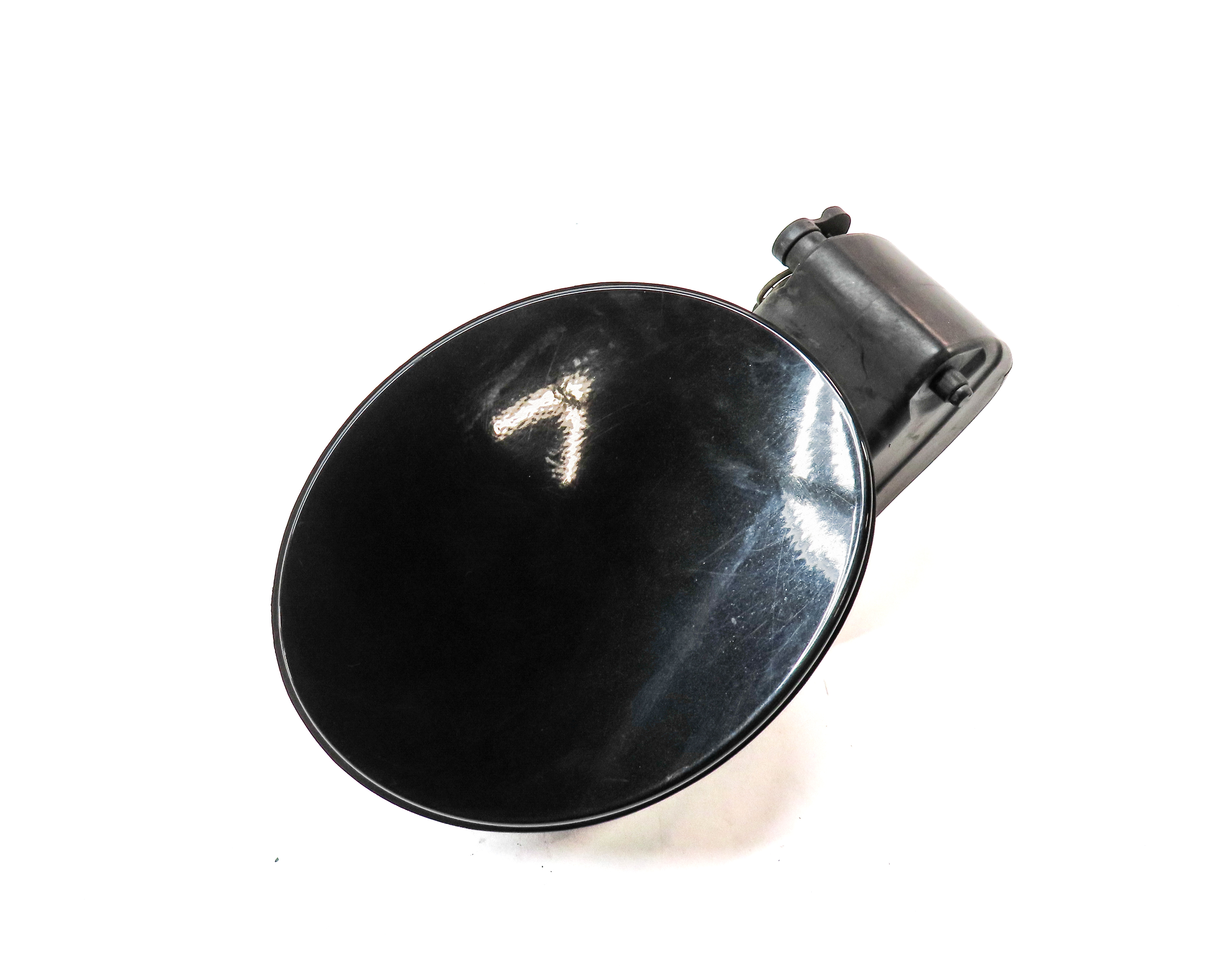2012-2019 RANGE ROVER EVOQUE (L538) FUEL TANK DOOR HOUSING TRIM COVER (Black) — exact item pictured